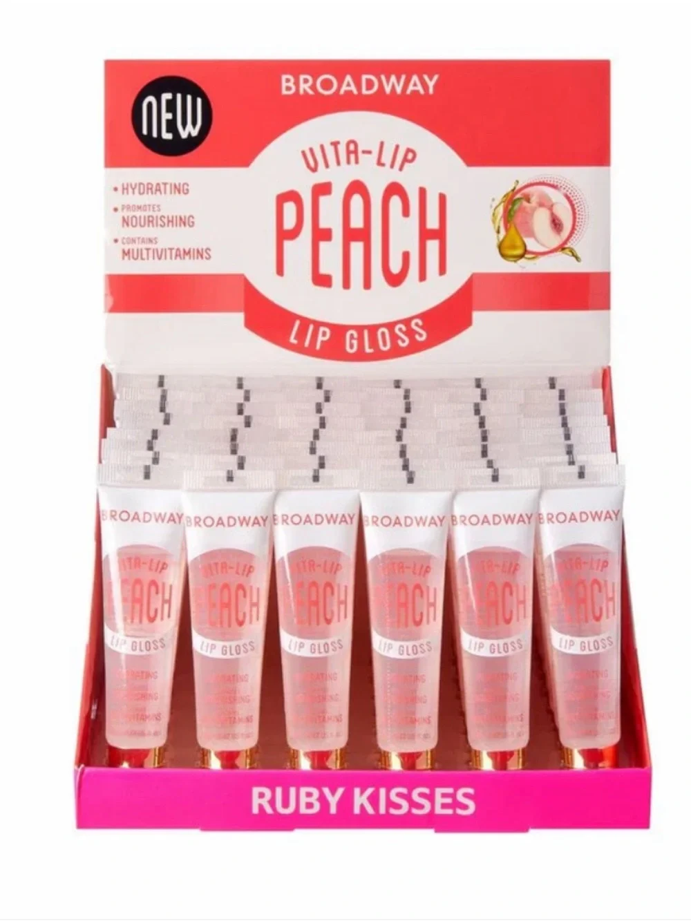 20 pack Broadway Vita-Lip Best Collection Lip Gloss — Assorted